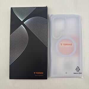 TORRAS Magnetic Shockproof Case for Samsung Galaxy S25 UltraCase Light Blue READ